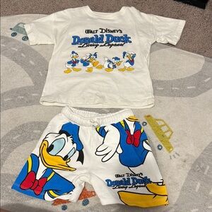 Disney Donald Duck Kids Tee & Shorts Set